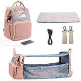 MULTI-FUNCTIONAL FASHION PORTABLE FOLDING CRIB BABY DIAPER BAG