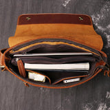 Retro Simple Men's Crossbody Messenger Bag