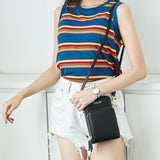 Multi-Compartment Phone Purse With Clear Window
