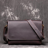 Retro Simple Men's Crossbody Messenger Bag