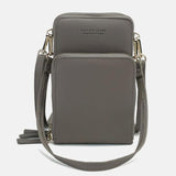 Multi-Compartment Phone Purse With Clear Window