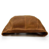 Handmade Crazy Horse Leather Men's Backpack