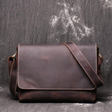 Retro Simple Men's Crossbody Messenger Bag