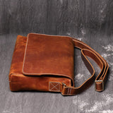 Retro Simple Men's Crossbody Messenger Bag